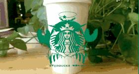 这个万圣节，36位插画师把星巴克女郎玩坏了……