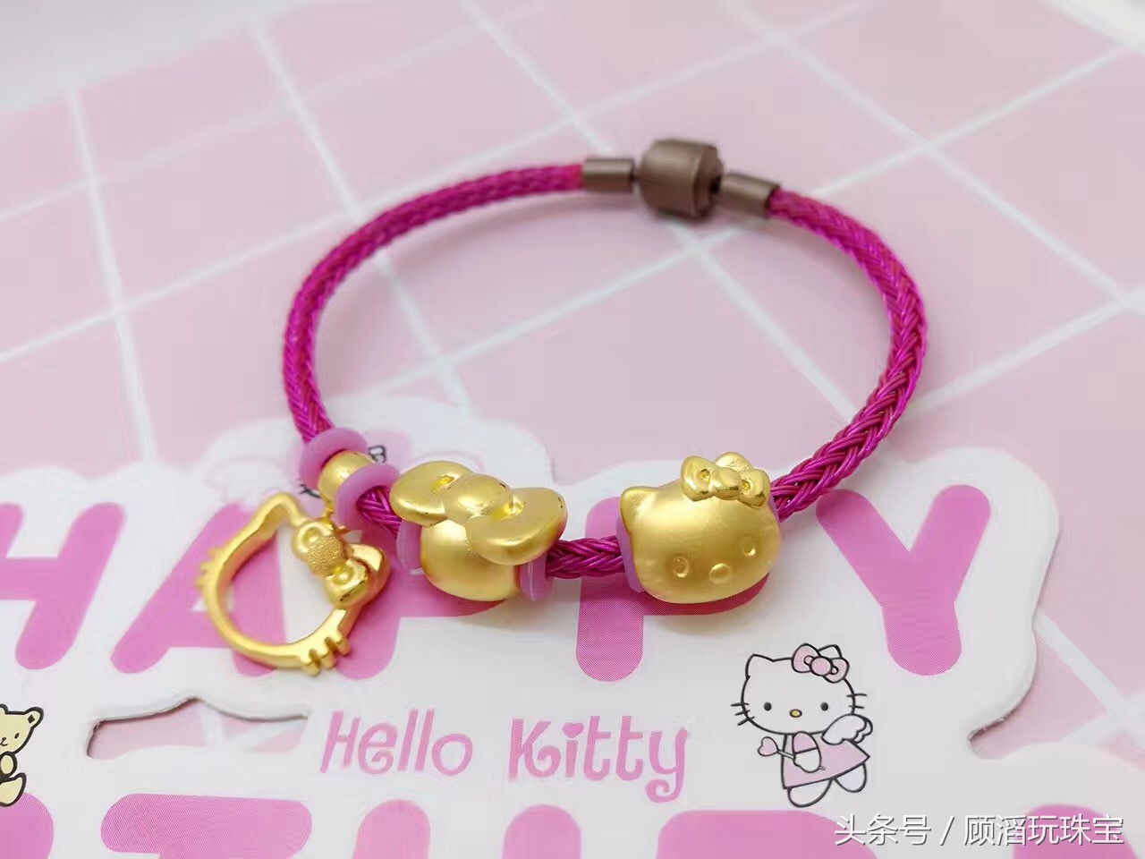手工款黄金潘多拉手链,黄金款潘多拉手链结实么