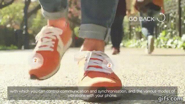 智能导航运动鞋，把世界踏在脚下，航空公司的鞋就是不一样