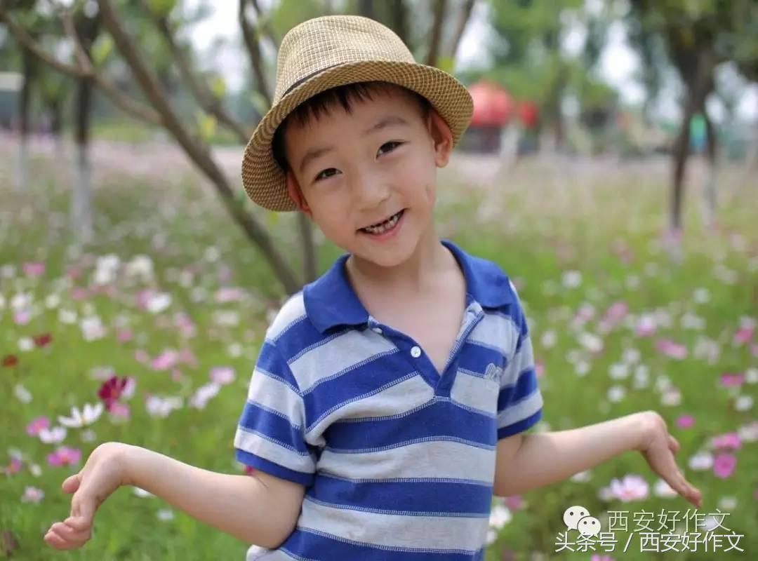 唐苑秋日落英缤纷一张旧照饱含亲情,听娃讲作文