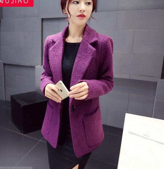 简单气质型的女外套,新款气质百搭显瘦修身设计感外套