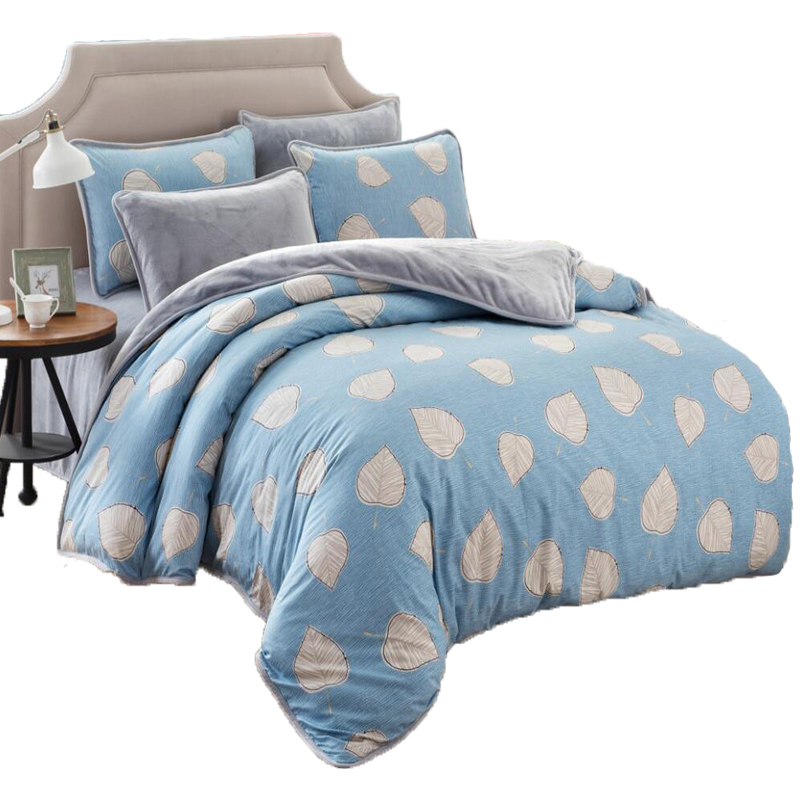 秋冬季保暖牛奶绒四件套,冬季又轻又保暖的四件套