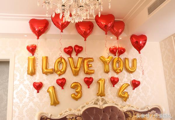 喜庆而又舒适的婚房装饰,仙女结婚布置婚房装饰