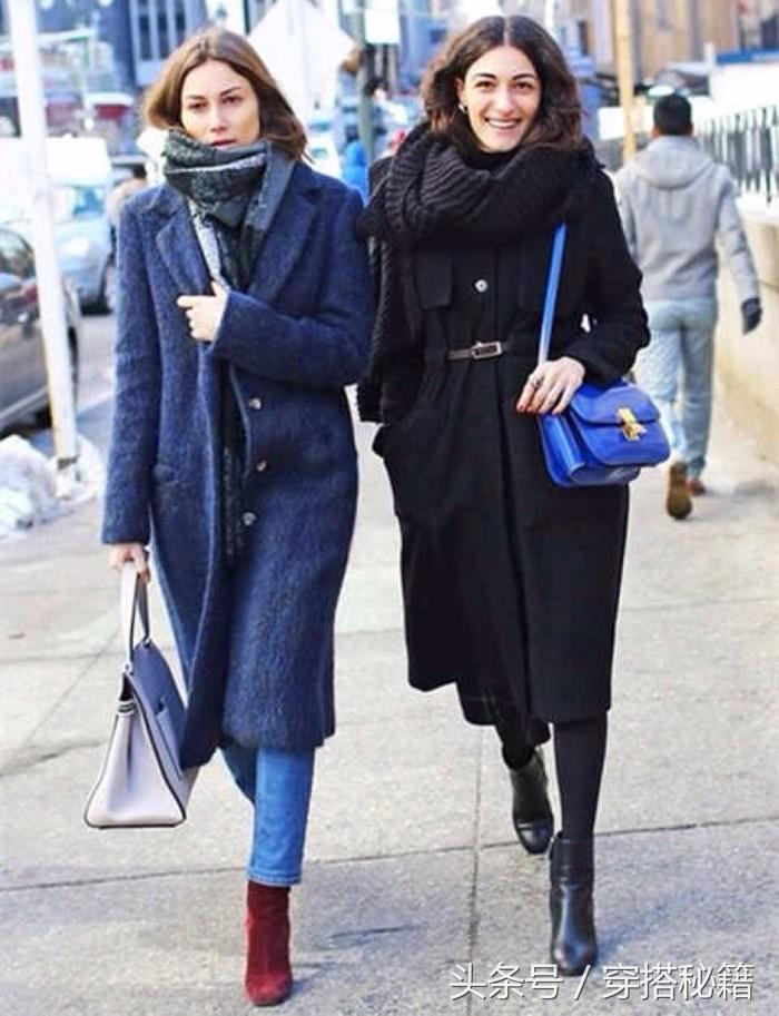 搭配TIPS：穿厚大衣还不想显臃肿？你需要这7个显瘦秘诀