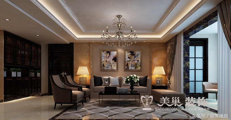 正商双湖湾装修,正商双湖湾联排别墅装修案例