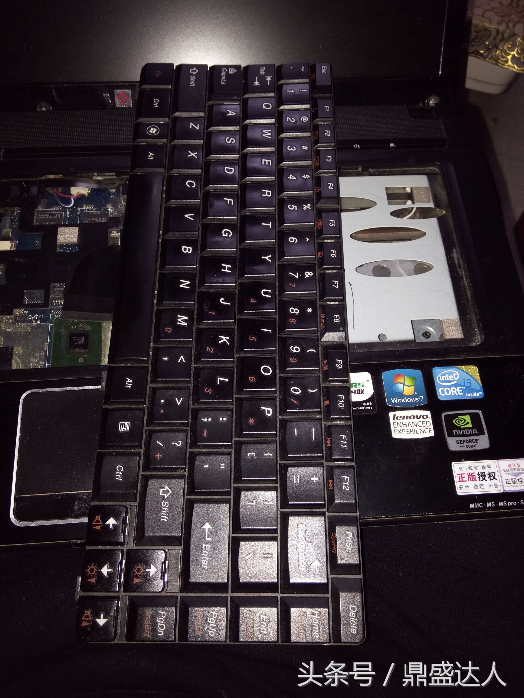 拆g460主板,拆联想G470网卡