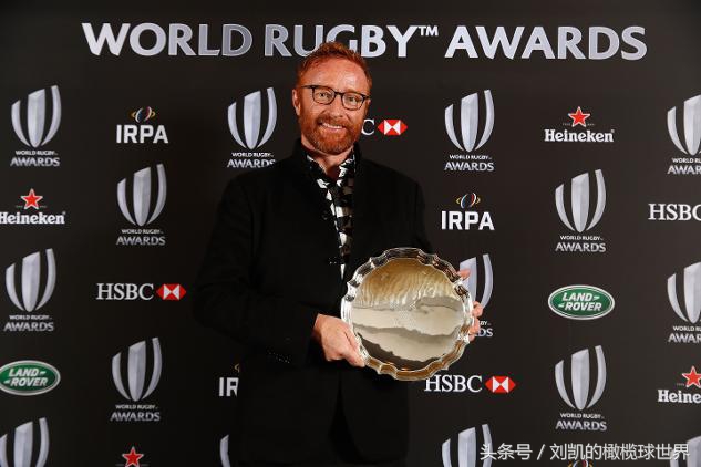 贝登.巴莱特与萨拉.亨特获得2016年世界橄榄球男女个人大奖