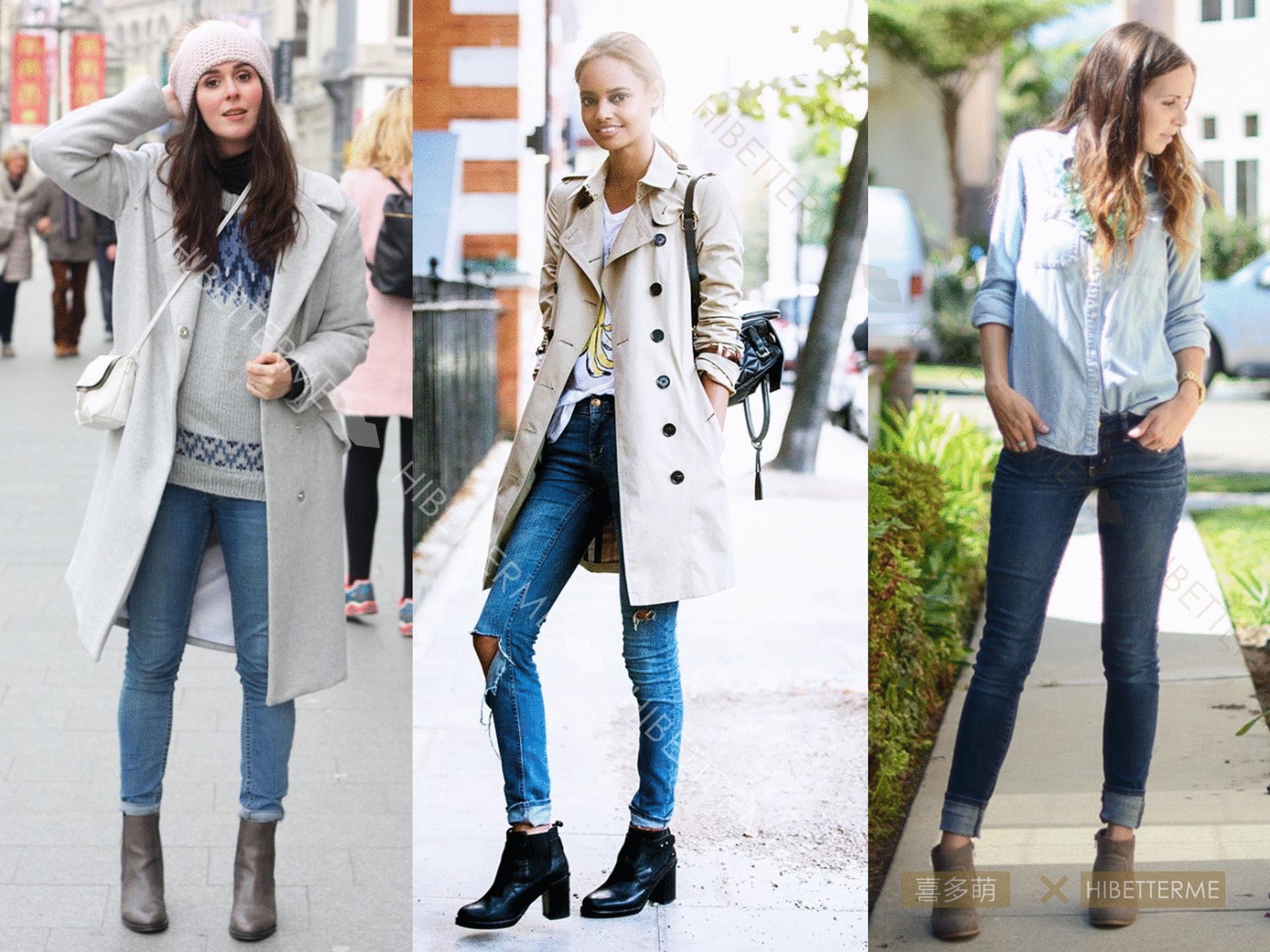 短靴穿搭高级感,短靴都有哪些经典穿搭