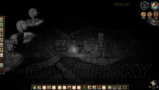 饥荒联机版洞穴远古科技塔在哪,饥荒联机版洞穴远古科技魔光护符