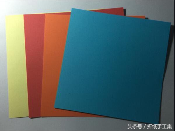 折纸零食盒子带盖,折纸一个小盒子需要用剪刀