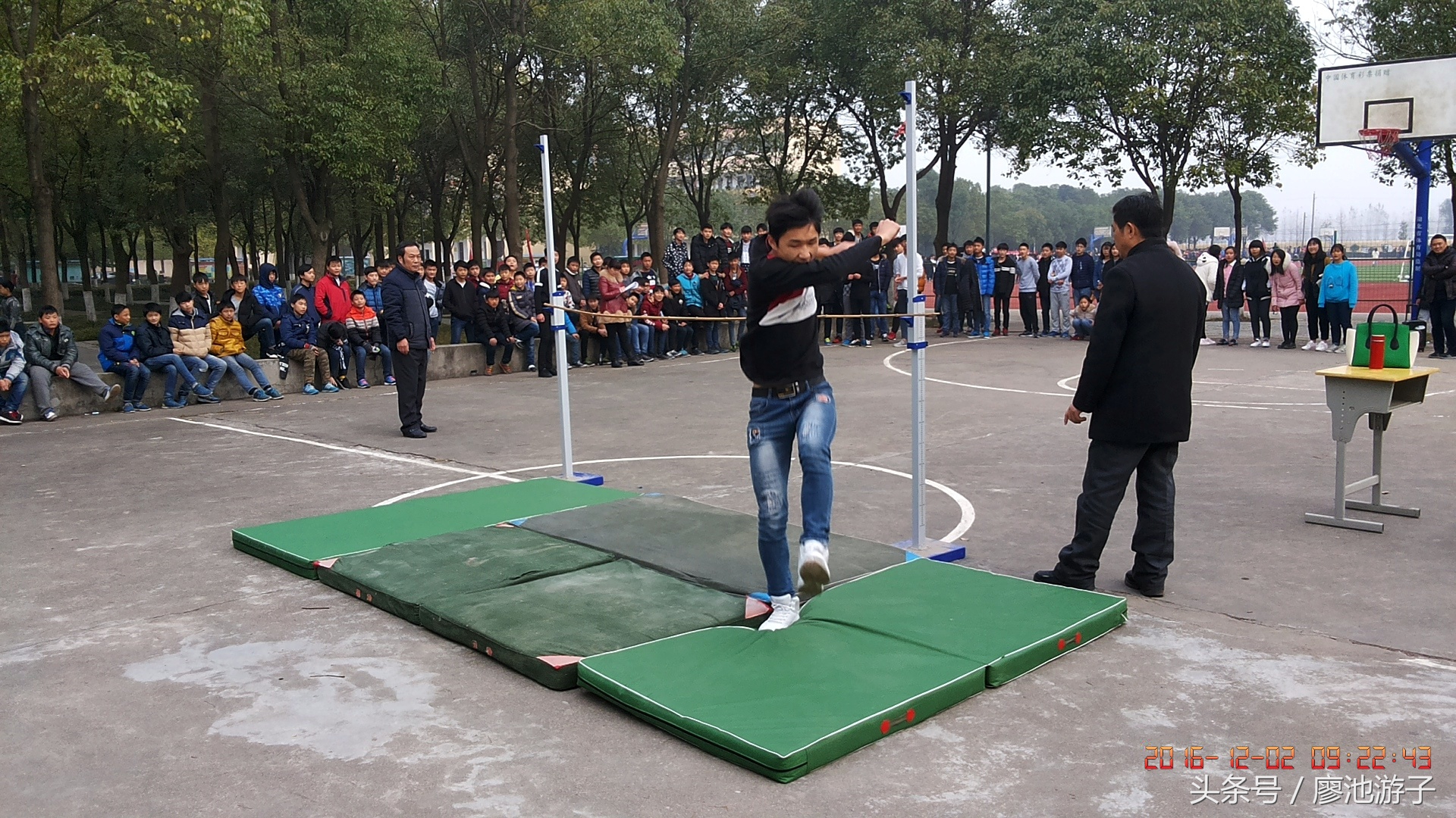 监利大垸流港初级中学运动会,龚场镇廖池中学艺术节