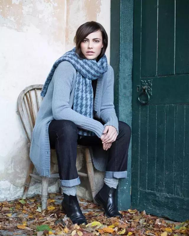 杨幂同款的围巾真洋气,杨幂同款格子围巾