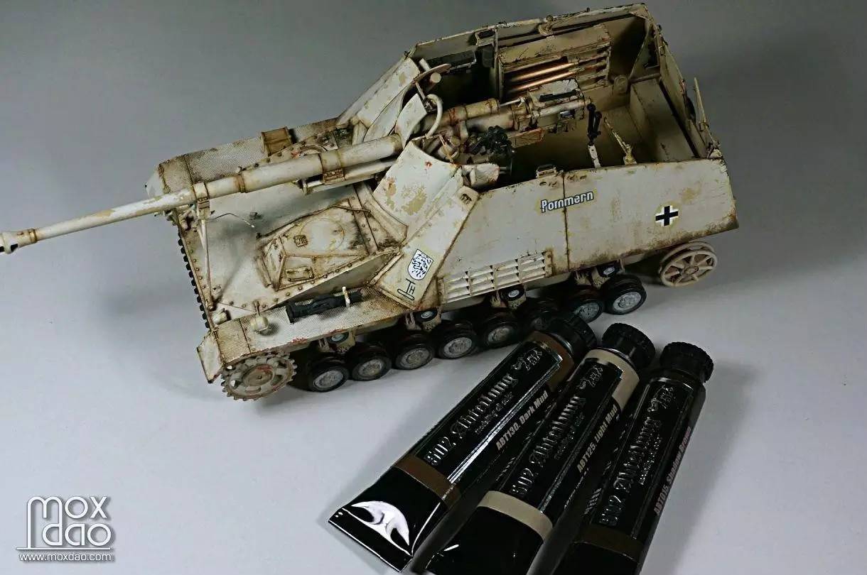 田宫汽车模型必须喷漆吗,田宫坦克模型入门