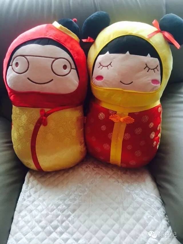 压床结婚娃娃,泰迪熊压床娃娃批发