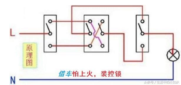 一个开关控制两个灯怎么接,如何用一个开关控制两组灯