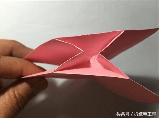 六方盒礼品盒蝴蝶结系法慢动作,蝴蝶结折纸大全简单又漂亮视频