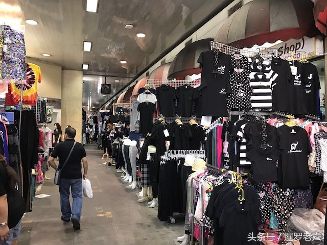 泰国的服装批发市场,来看看服装批发
