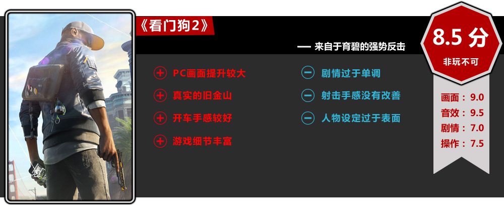 看门狗2育碧的画质,看门狗2哪个版本最值得购买