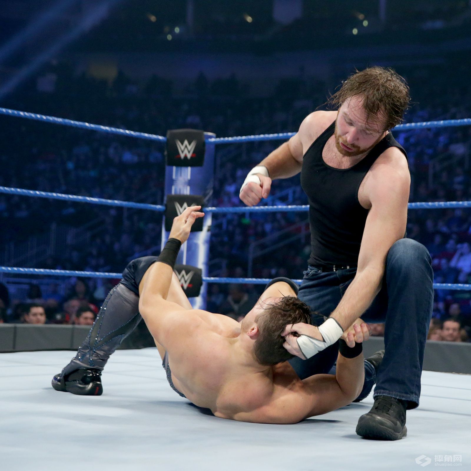 WWE驸马爷风云决战RVD！凯恩抛摔毕雪夫获全场欢呼！