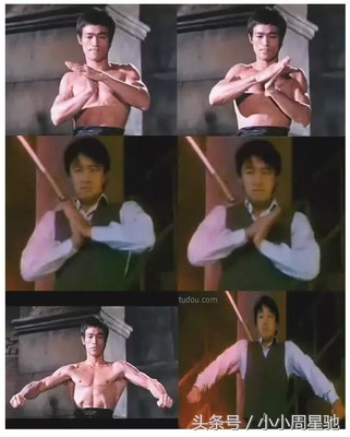 周星驰电影致敬李小龙合集,周星驰片中的李小龙印象