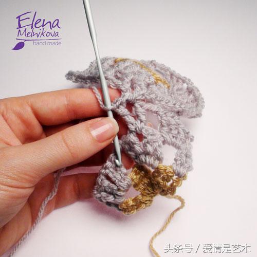 俄罗斯钩针编织教程,俄罗斯钩针钩法视频
