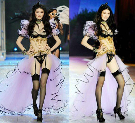 刘雯超模维密秀,刘雯维密高清大图