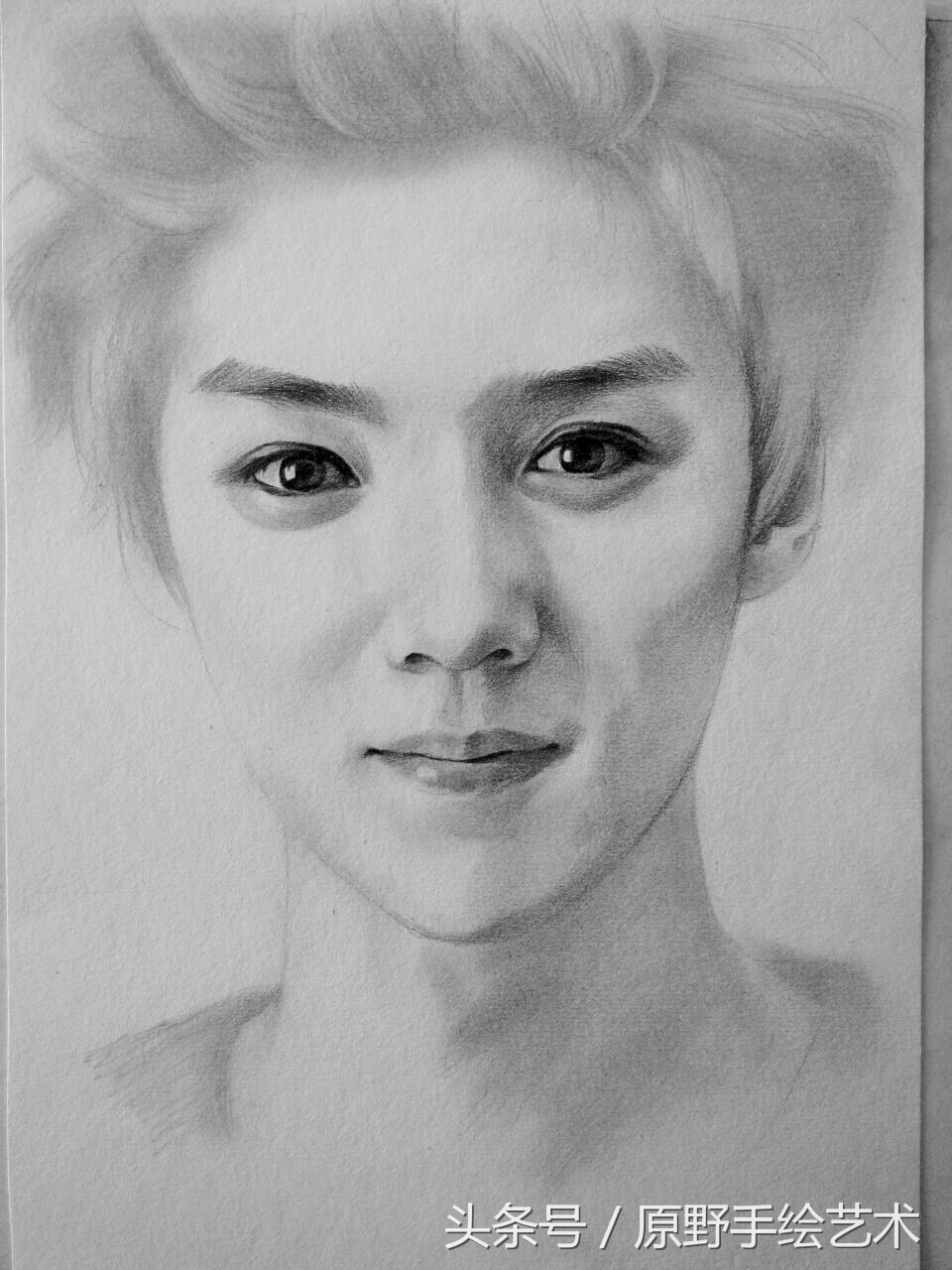 鹿晗怎么画简单又漂亮,鹿晗怎么画