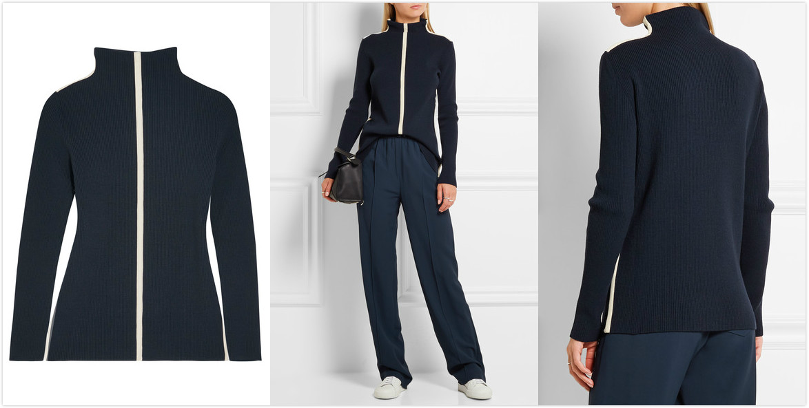 海军蓝上身超级显白,海军蓝深邃蓝