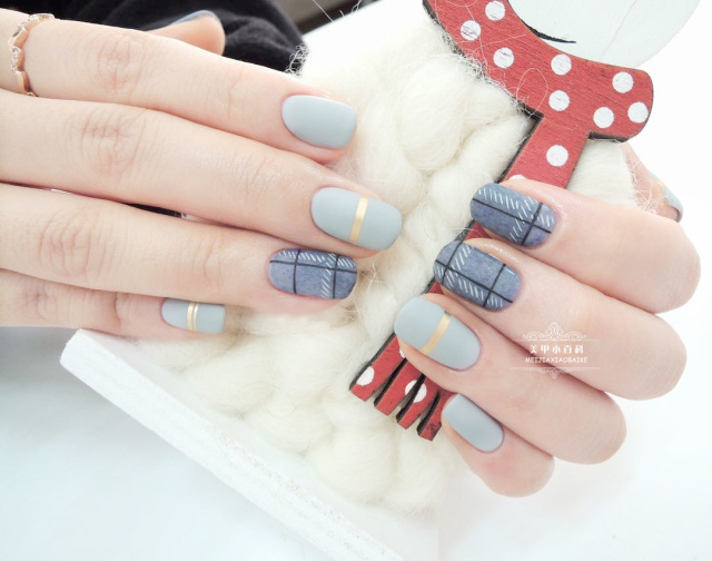高大上豹纹美甲,适合冬天的皮草美甲