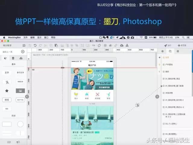 来自梅沙科技兰军BLUES的创业分享PPT，你值得一看！