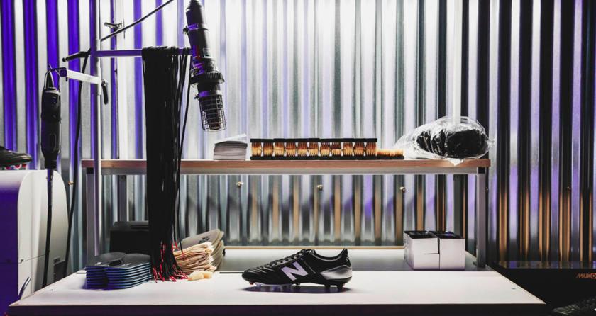 英格兰制造！newbalance全新袋鼠皮足球鞋