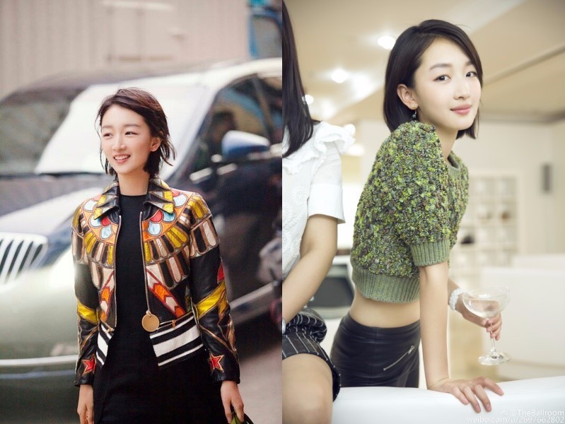 周冬雨小个子怎么穿,小个子周冬雨近照