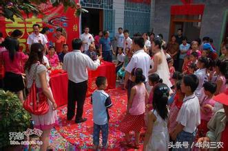 农村结婚的礼仪习俗,农村结婚操办的习俗