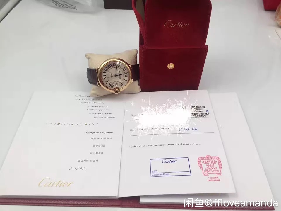 卡地亚蓝气球系列w6900651腕表,卡地亚蓝气球w6900651回收价