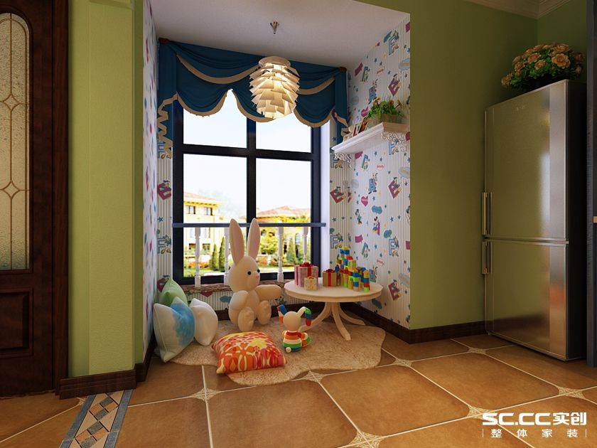 草木绿，游走在自然与时尚之间，鲁润静园216㎡