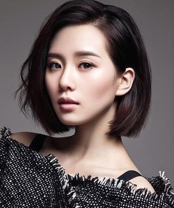 女生短发直发发型图片,9款帅气的女生短发直发发型