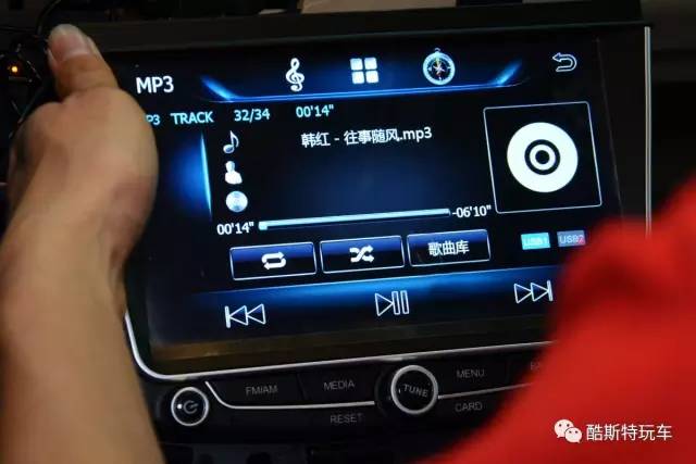 威朗改装大屏导航接线,别克威朗飞歌导航