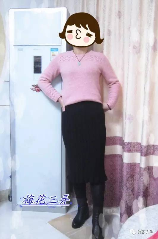 自己怎么织毛线半身裙,毛线半身裙高档气质
