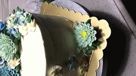 奶油奶酪霜裱花,奶酪霜裱花