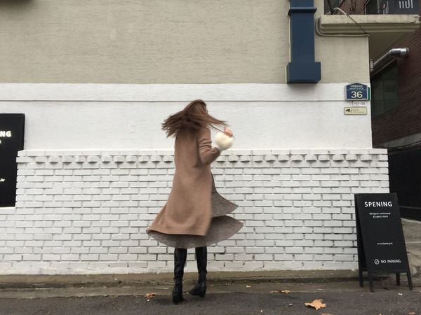 时尚韩国冬天旅游的流行穿搭街拍3套必备保暖单品