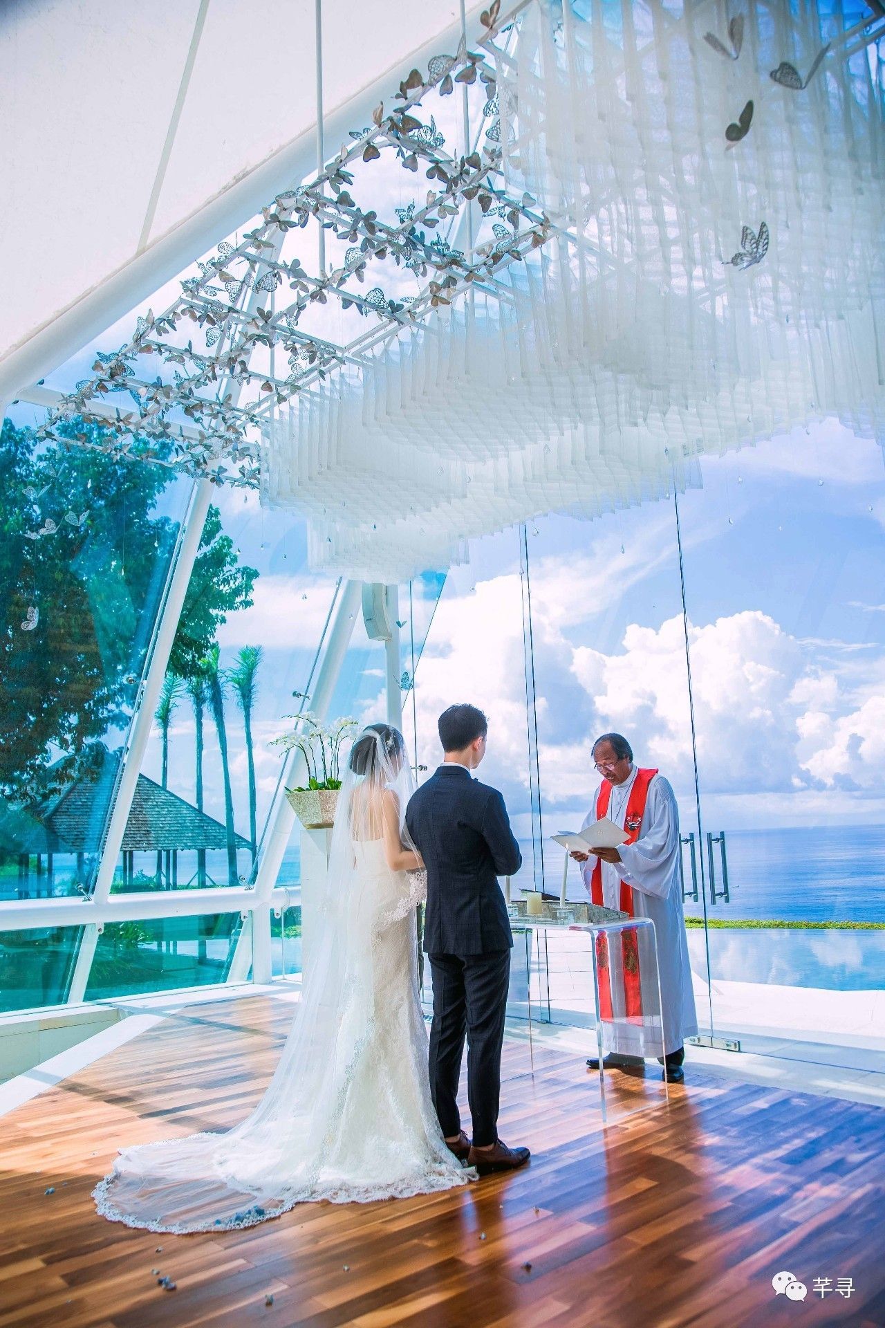 巴厘岛水之教堂,被上帝保佑的地方