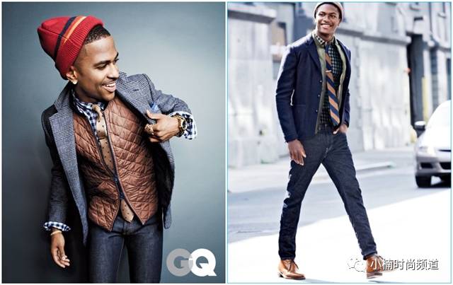 中长款带帽羽绒背心叠穿搭配,羽绒背心加袖子