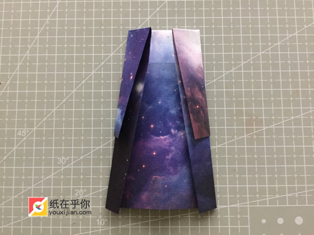 手工折纸衣服风衣,服饰折纸最简单的折法