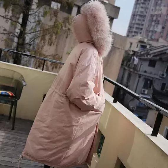 脸小穿大毛领显脸更小吗,显脸瘦帽子加大