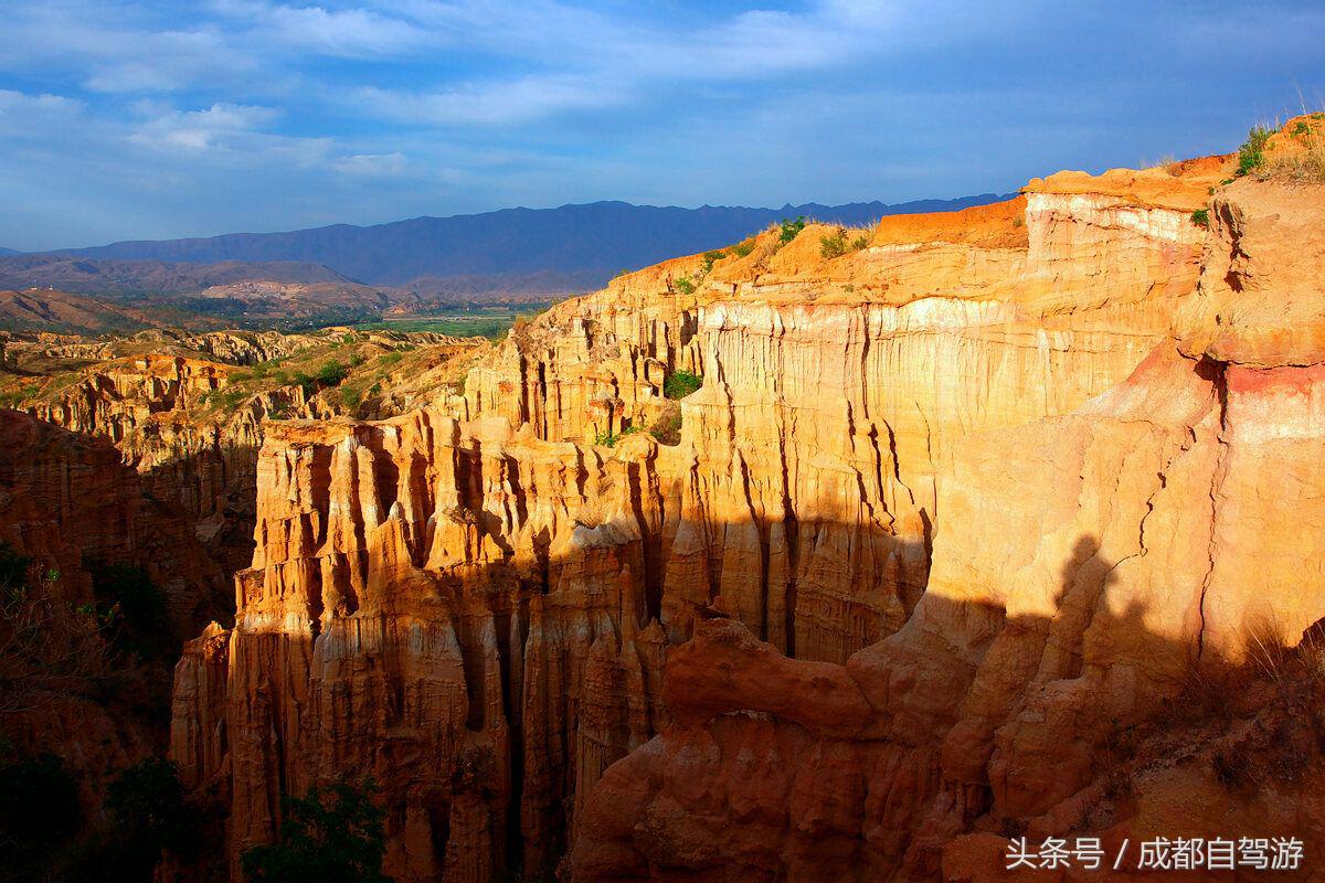 东川红土地距离元谋土林有多远,元谋土林东川红土地