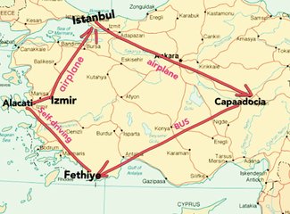 为了不再忘却的纪念--土耳其心醉神迷（伊斯坦布尔，卡帕多奇亚，费特希耶，阿拉恰特，伊兹密尔顺时针环行记）