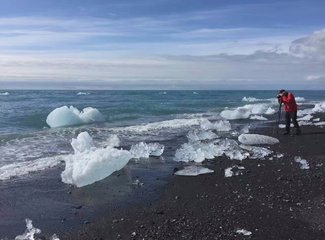 北欧斯堪的纳维亚地区,斯堪的纳维亚半岛极夜风光