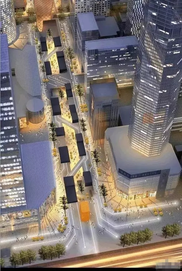 华强北开幕,深圳华强北步行街国庆