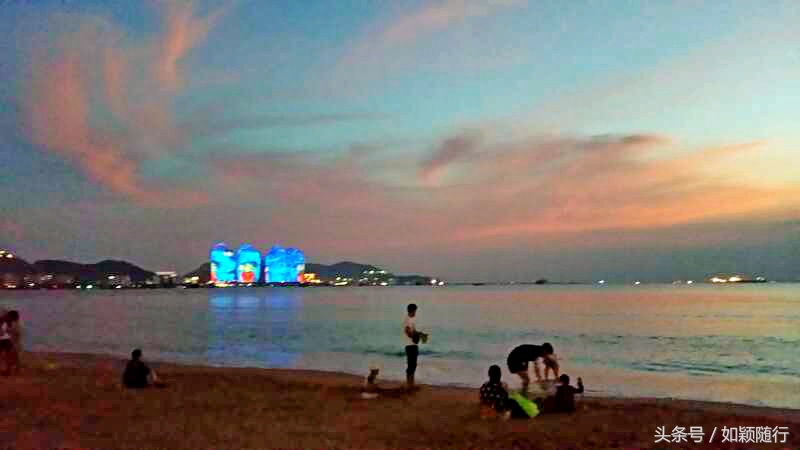 三亚地标美丽凤凰岛,三亚的凤凰岛与海花岛