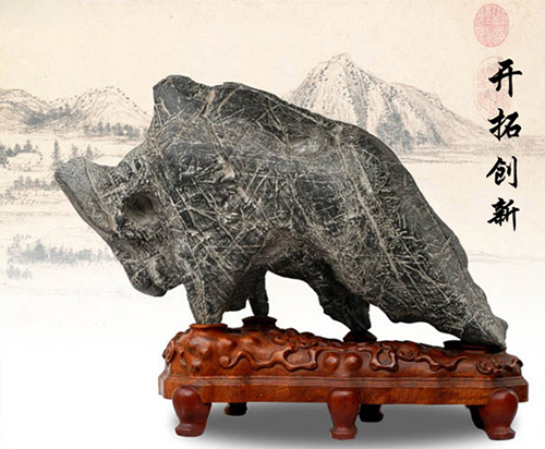 灵璧石真品价值图片,一块灵璧石值多少钱